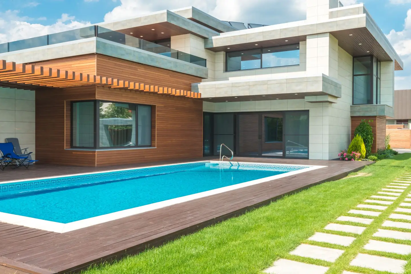Swimming pool built in Ringwood, NSW